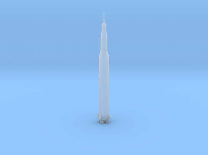 1/1000 Scale Saturn V Rocket 3d printed