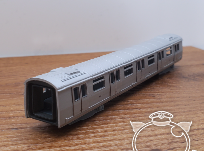[1/160 ~ Car D] 都城嘉慕列車 / HK MTR Metro Cammell EMU 3d printed 
