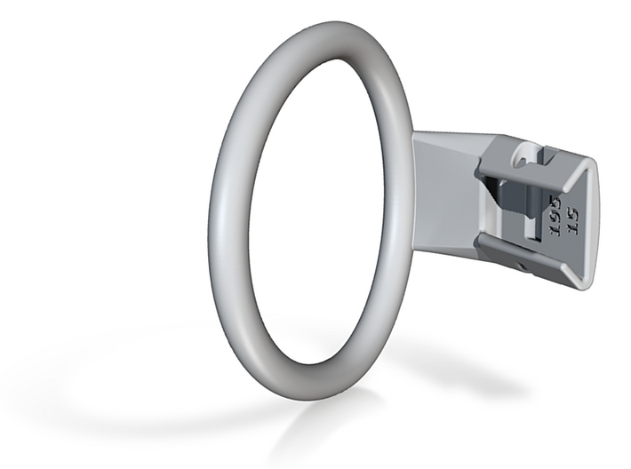 Q4e single ring XL 62.1mm 3d printed