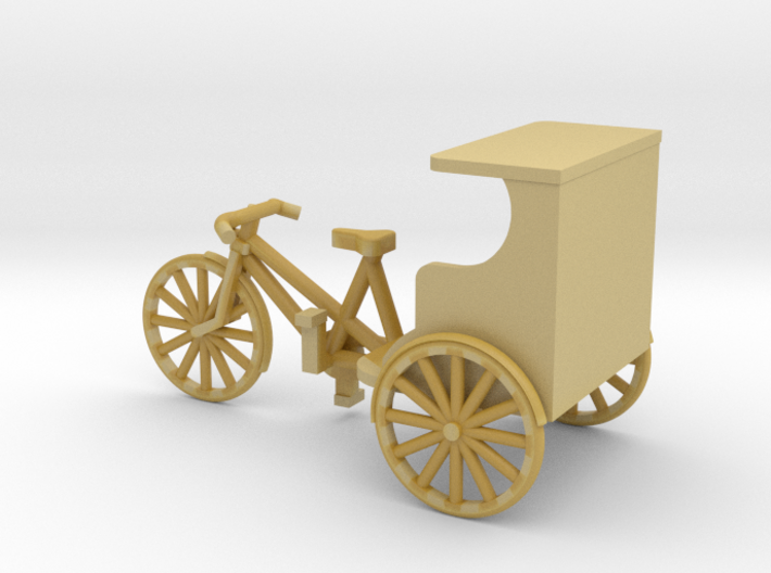 cy-87-rickshaw-bike 3d printed