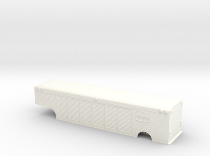 1:64 38ft Hackney EV rescue trailer v1c 3d printed