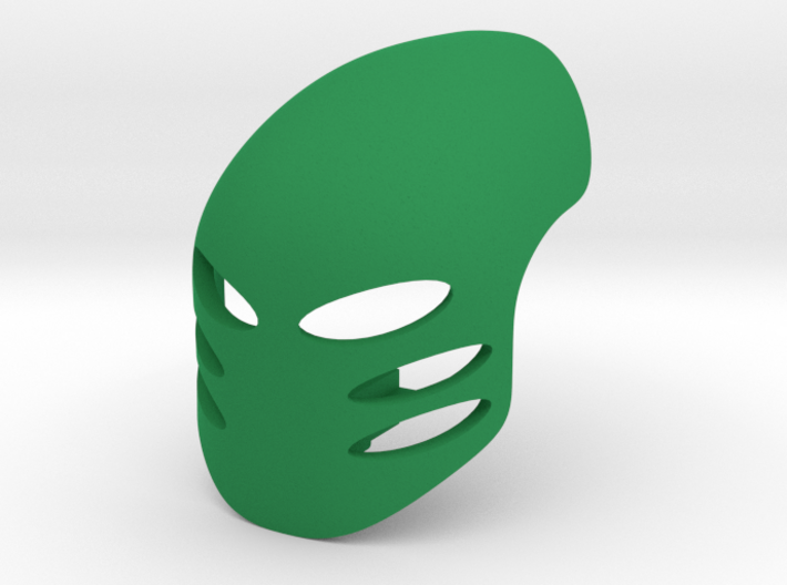Kanohi Arai (V1), Mask of Neutrality 3d printed