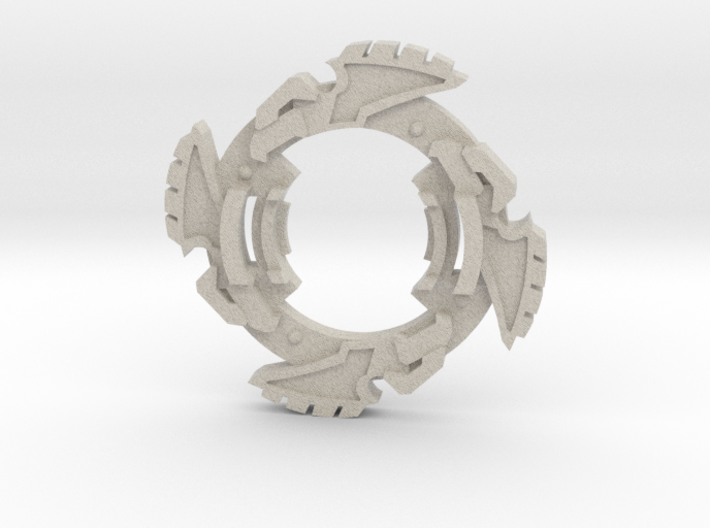 Beyblade Figelanzer | Anime Attack Ring 3d printed