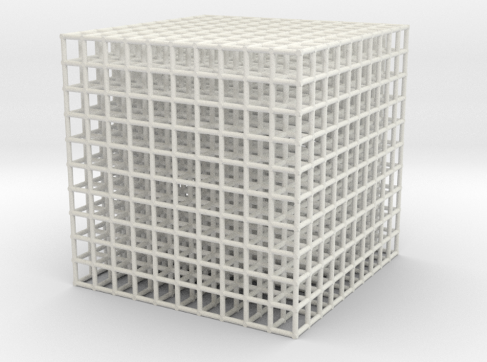 Mesh Cube 3d printed 