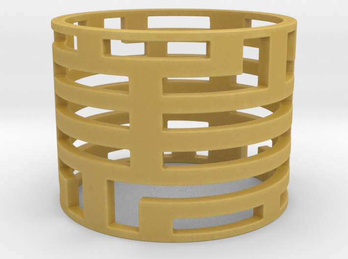 Bars ring 3d printed