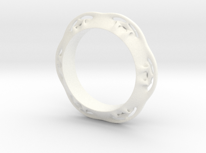 Flower Ring (Size: 6) 3d printed 