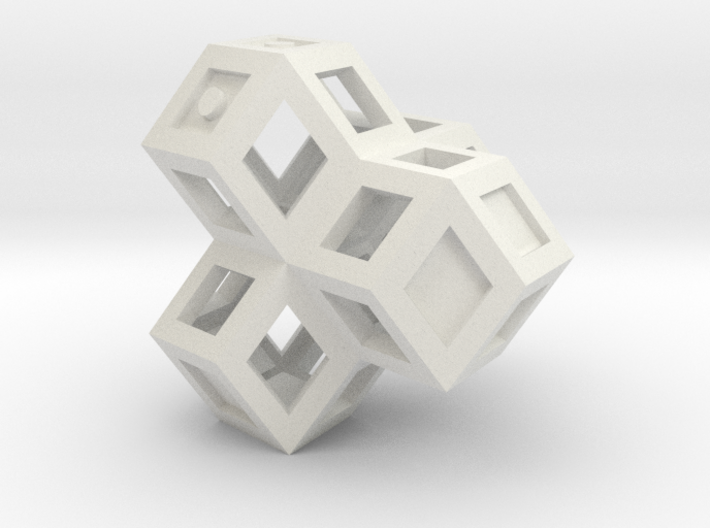 Tetrarhombus 3d printed 
