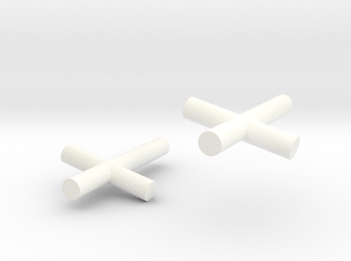 2 Crosses for Minifigs 3d printed 