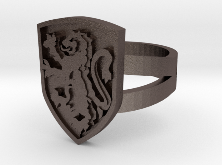 Gryffindor Ring Size 8 3d printed 