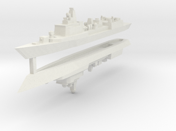 051B & 051C PLAN Destroyers 1:3000 x2 3d printed 