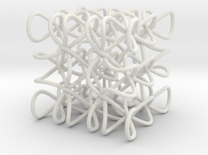 Celtic Knot Cube 3d printed 