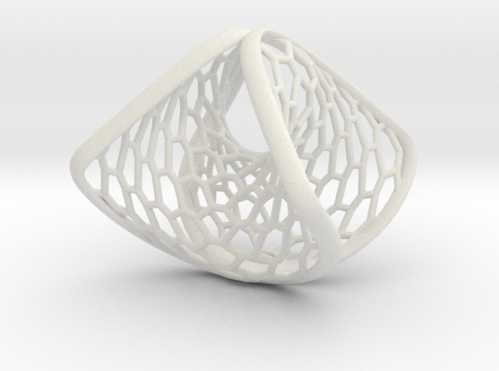Homage to Lacan | Hexa Concave Convex Ring 3d printed 