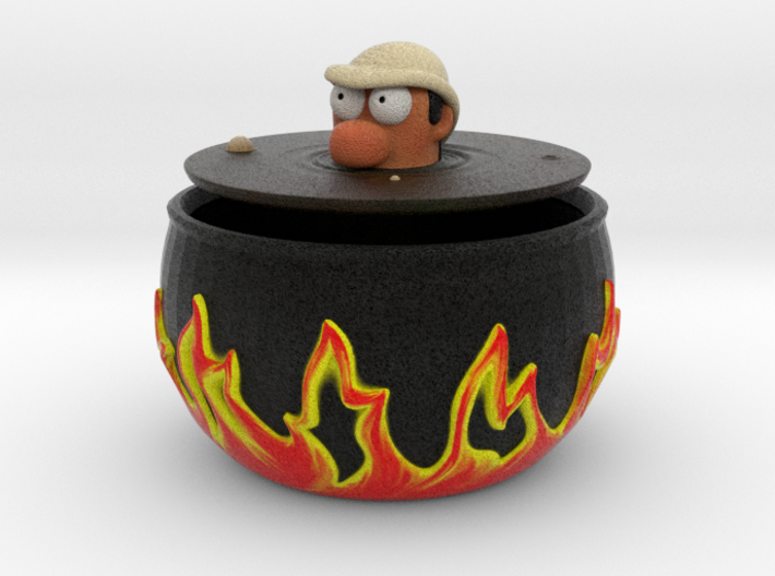 Explorer in a Pot 3d printed 