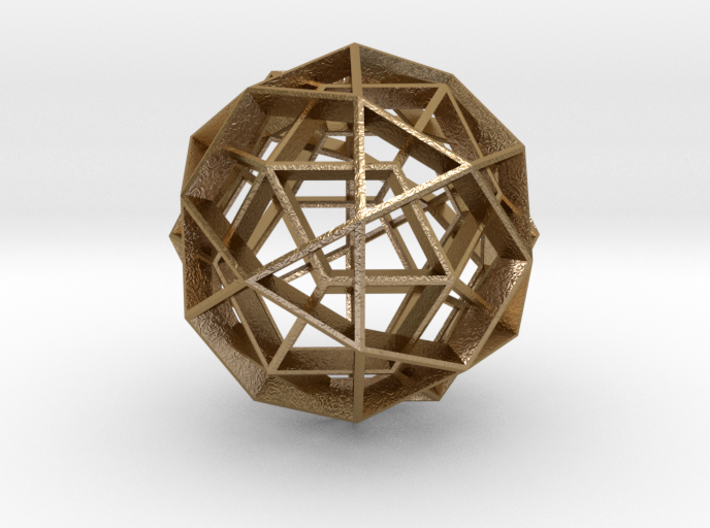 Polyhedral Sculpture #23B 3d printed 
