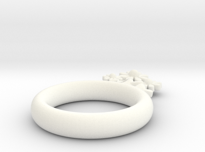 Daisy Ring D16 3d printed 