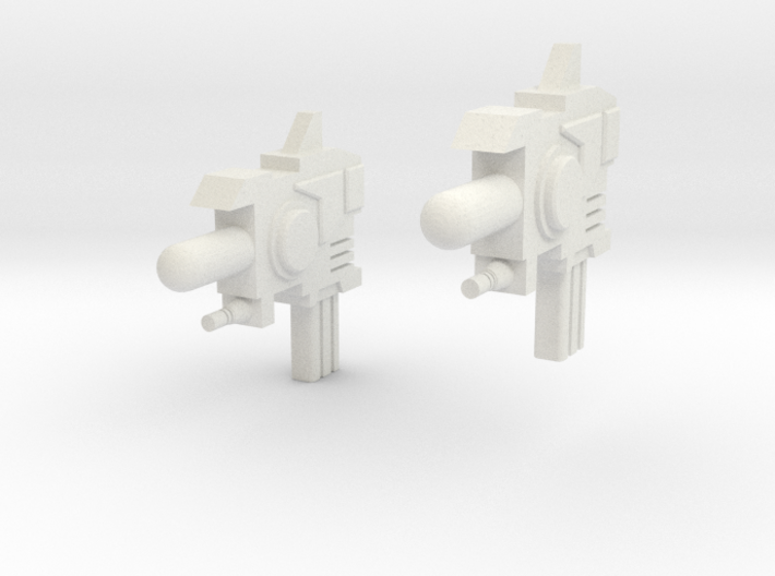 Sunlink - Prime: Wheeljacked Cannons x2 3d printed 