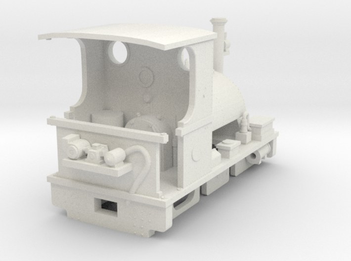 PBR Peckett(1:43 Scale) 3d printed 