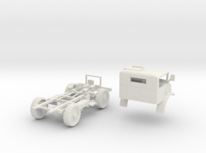 CMP C15 Cab+Chassis(O/1:48 Scale) 3d printed 