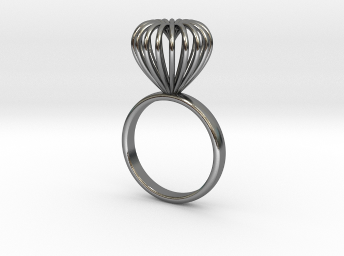 Infinite Love Ring Size 8 3d printed 