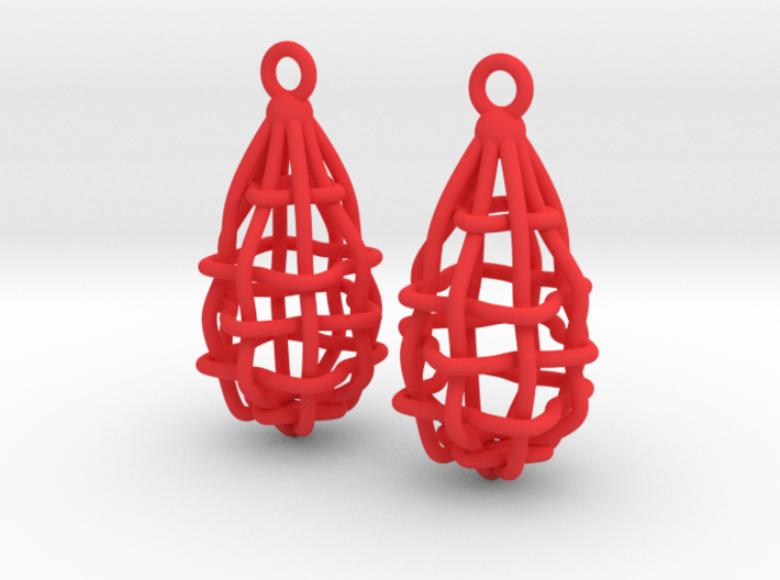 My Safety Net - Earrings 3d printed 