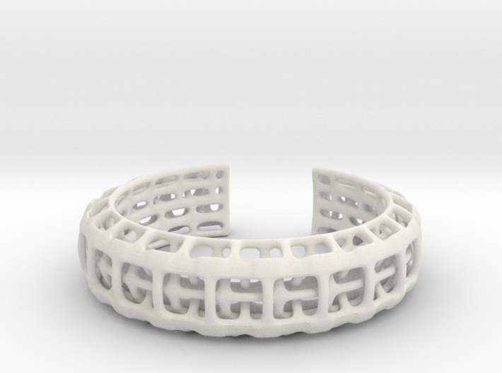 Eutheria Bracelet / Cuff 3d printed 