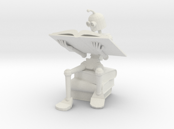 Studious Robot 3d printed 