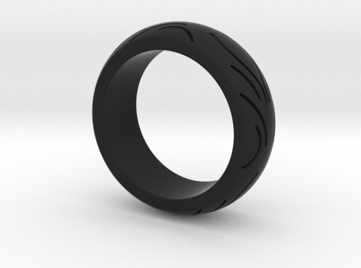 Motorcycle Low Profile Tire Tread Ring Size 8 3d printed 