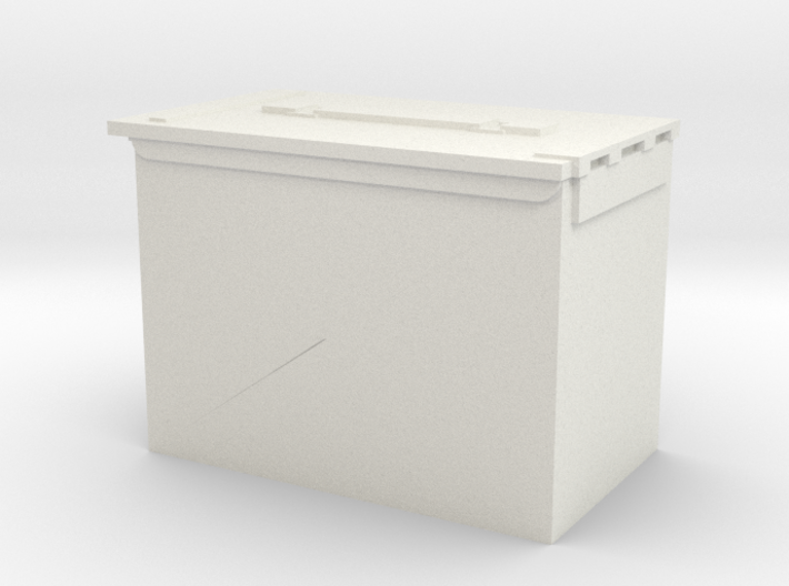 1:6 scale 5.56 fat .50 ammo can box x1 3d printed 
