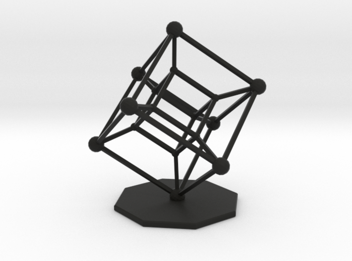 Hypercube 3d printed 