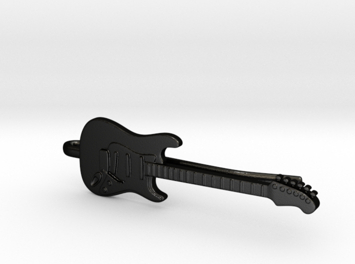 Guitar Tie Clip 3d printed 