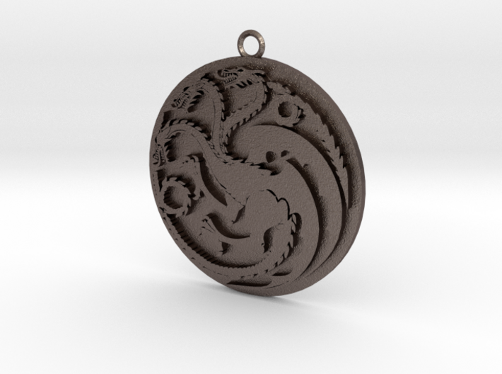 Targaryen Pendant 3d printed 