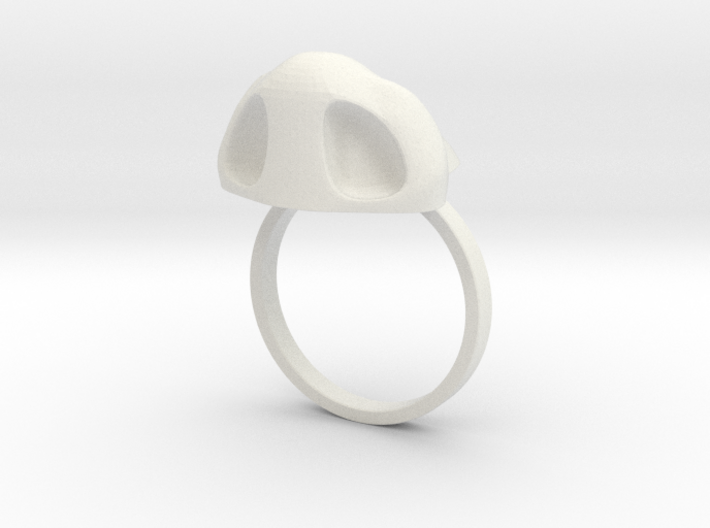 Amazing Zheng3 Nose Ring, Size 11 3d printed 