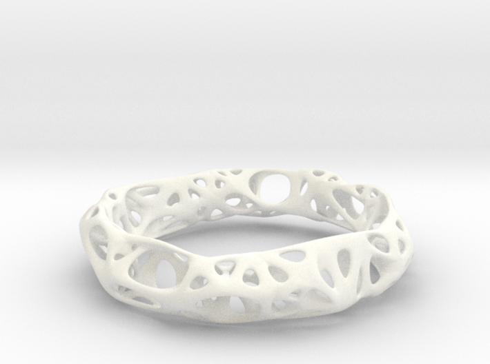 Osseous Bracelet Dense 3d printed 
