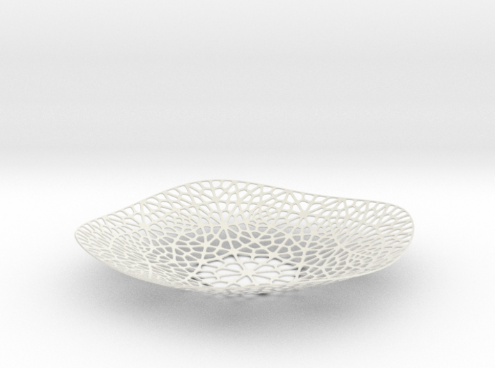 Lace Plate 3d printed 