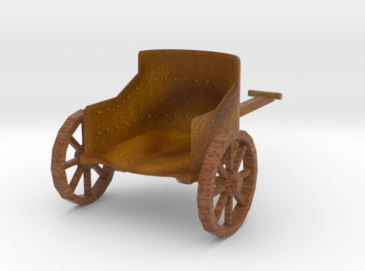 Chariot Riveted 3d printed 