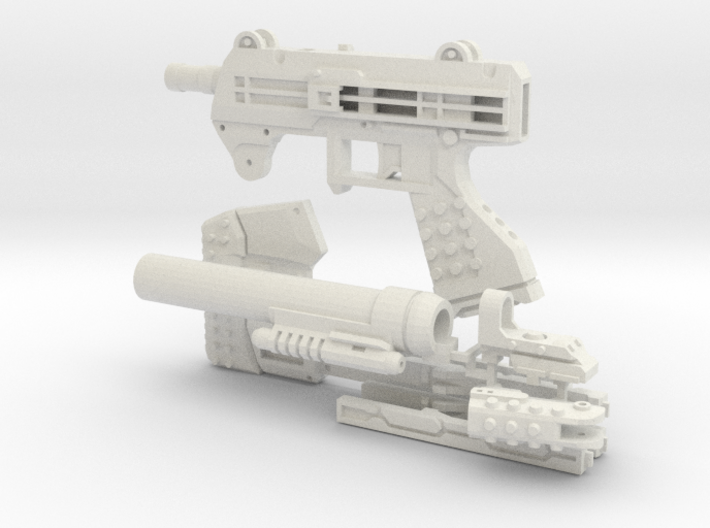 1/6 scale caseless SMG SOCOM Edition 3d printed 