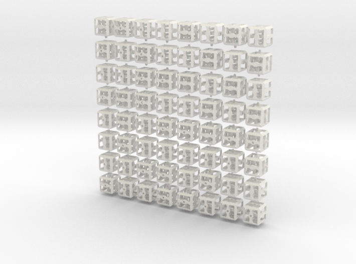 3D Jigsaw Puzzle 3d printed 