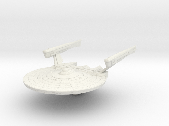 Federated Heavy Phaser Cruiser Admiral Raeder 3d printed 