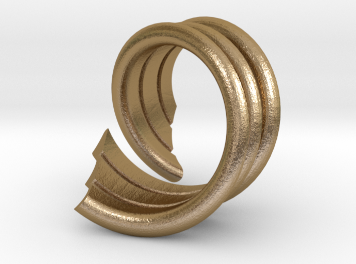 Coil ring 3d printed 