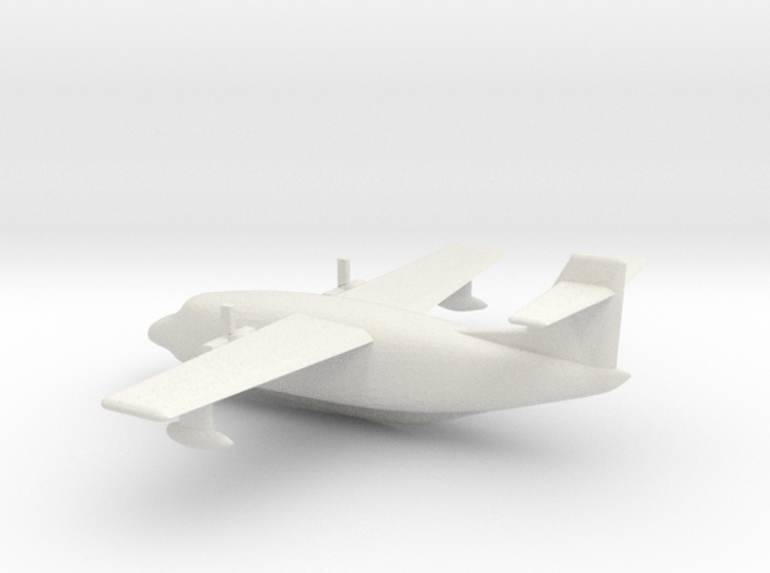 Flying Boat (around 1/300 scale) 3d printed 