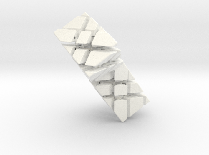 Double Triangular Prism 3d printed 