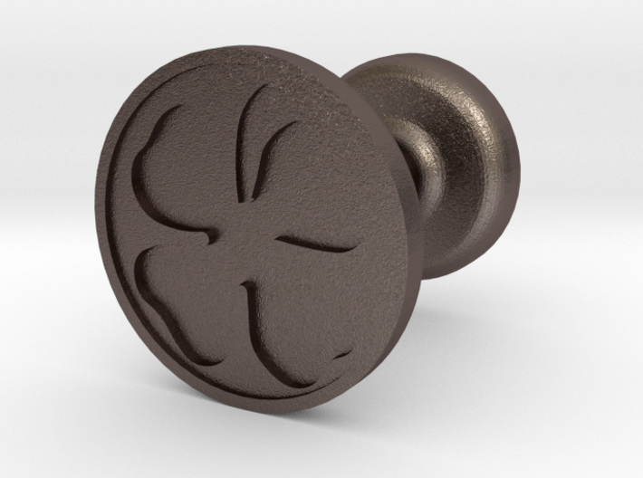 Four Leaf Clover Wax Seal 3d printed 