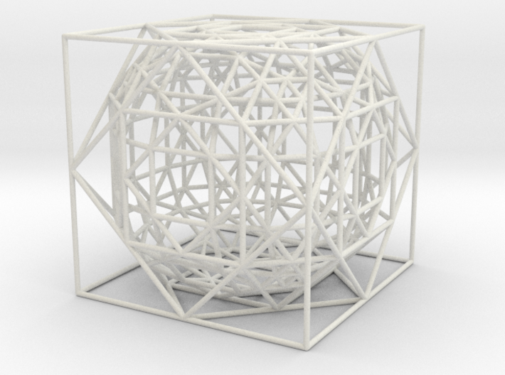 cube to ball 5step-once 3d printed 