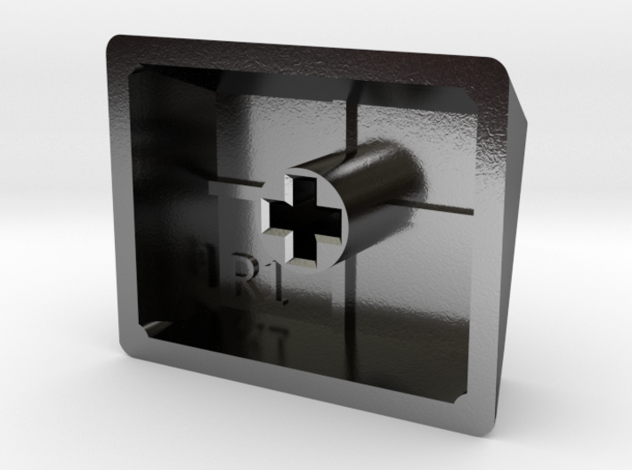 Blank Keycap (R1, 1.25x) 3d printed