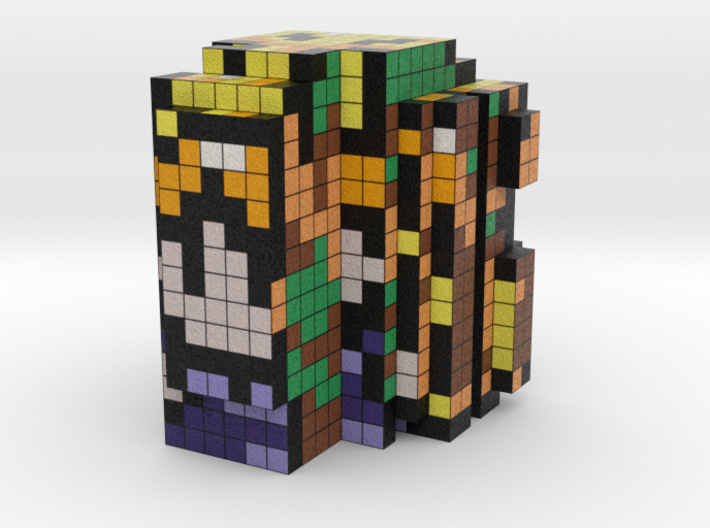 8-bit cutout (Zelda) 3d printed 