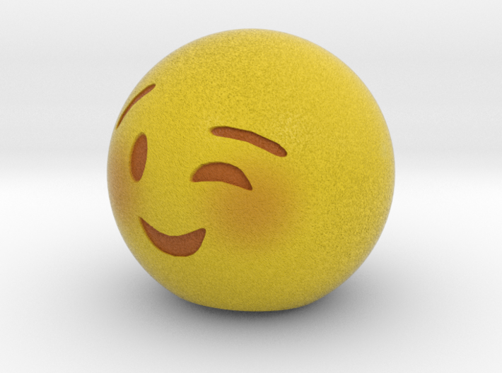 😄 Blushing Big Smile Face (3D) 😄