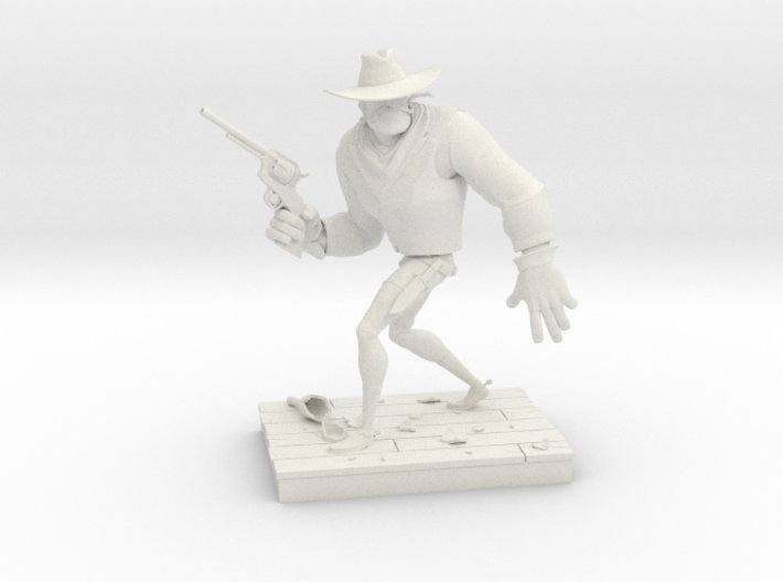 The Gunfighter (Large) 3d printed 