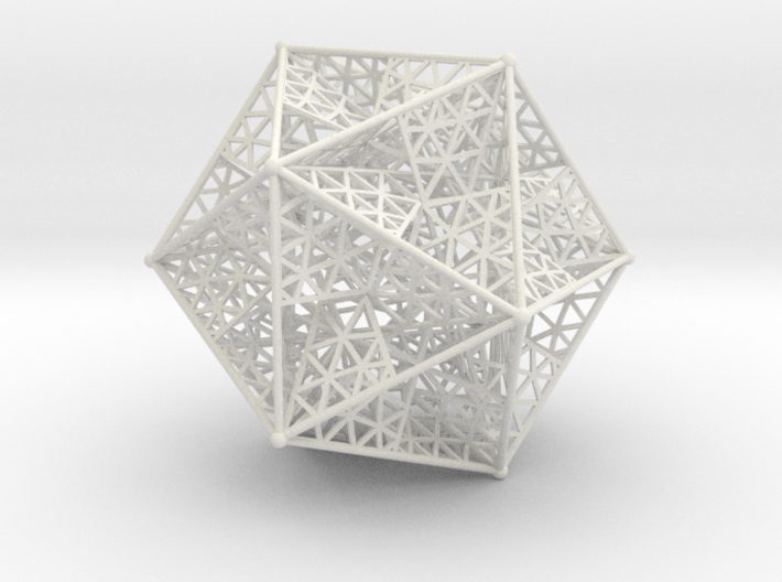 8 cm Great dodecahedron 3d printed 