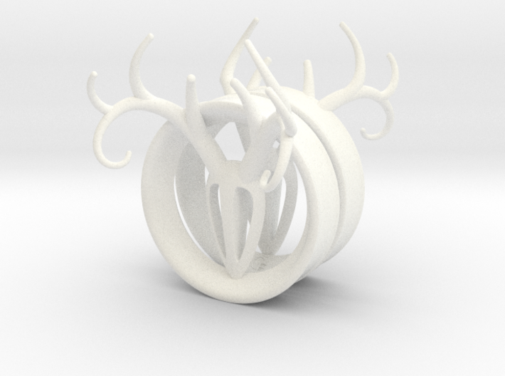 1 & 15/16 inch Antler Tunnels 3d printed 