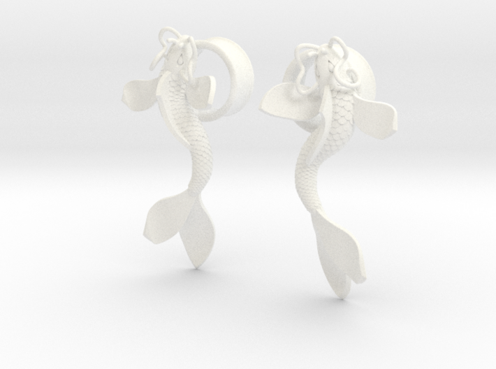 1 Inch Koi Fish Tunnels 3d printed 